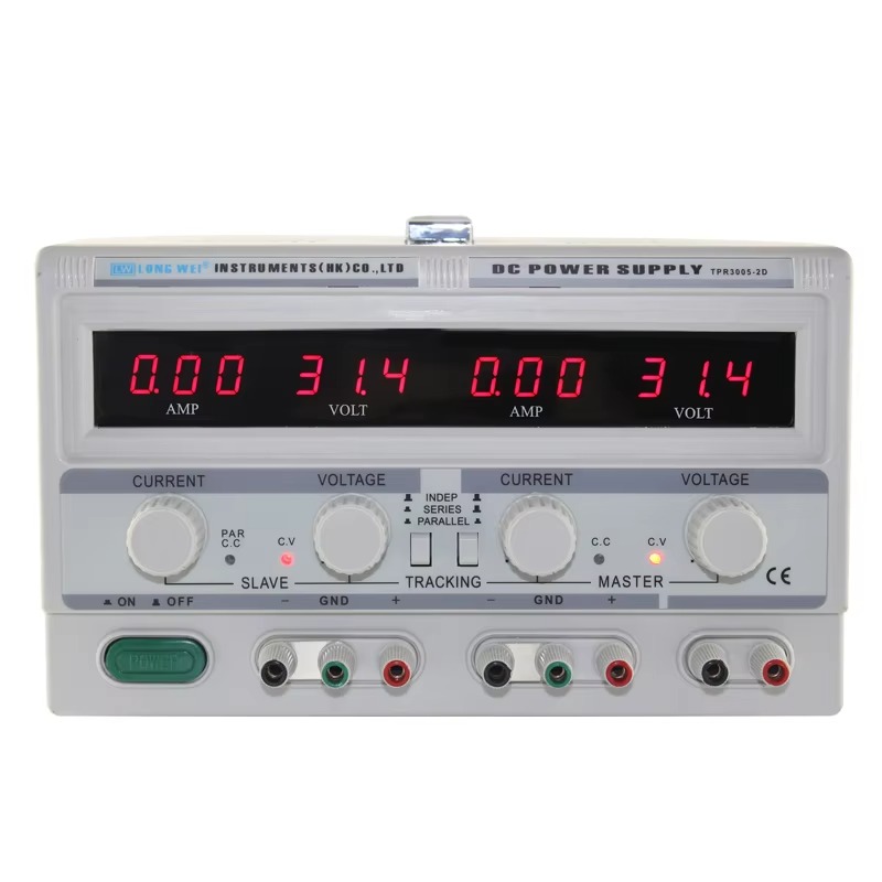 Dual Channel Linear Power Supply 30V 5A - TPR-3005-2D 듀얼 채널 조정 가능한 선형