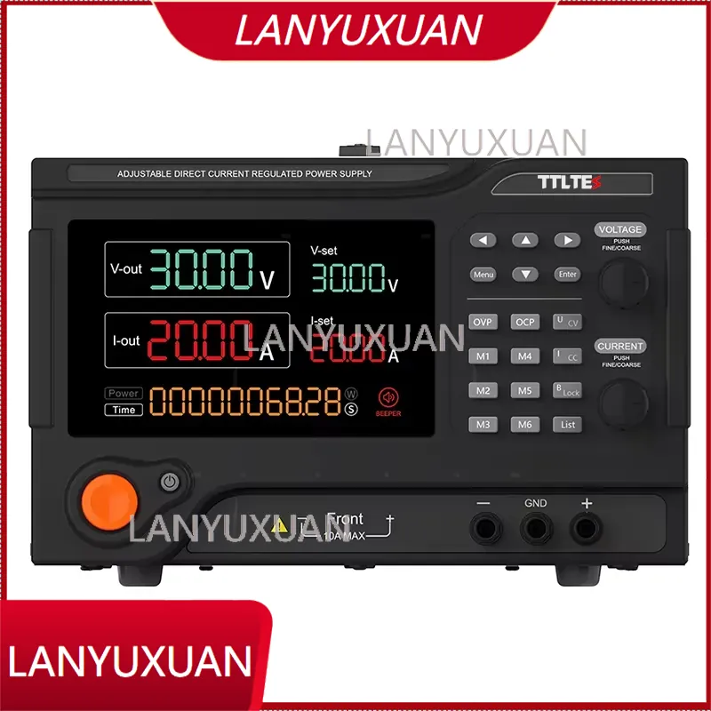 Programmable Dc Power Supply 60V 10A - TTLTES 조정 가능한 60V DC 프로그래밍