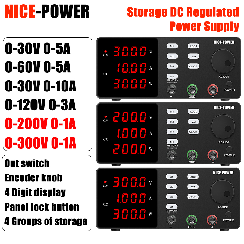 NICE-POWER 200V/300V 1A DC 전원  - Switching Dc Power Supply 300V 1A 리뷰 및 가격